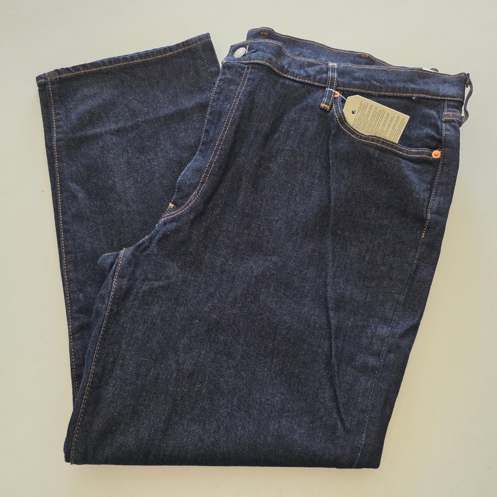 Levi's 541 Athletic Taper Jeans Mens 44x30 Dark Indigo NWT Stretch Premium - Picture 13 of 13